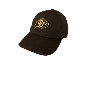 University Of Colorado Buffaloes Black Adjustable Hat By Tops Of Rockies